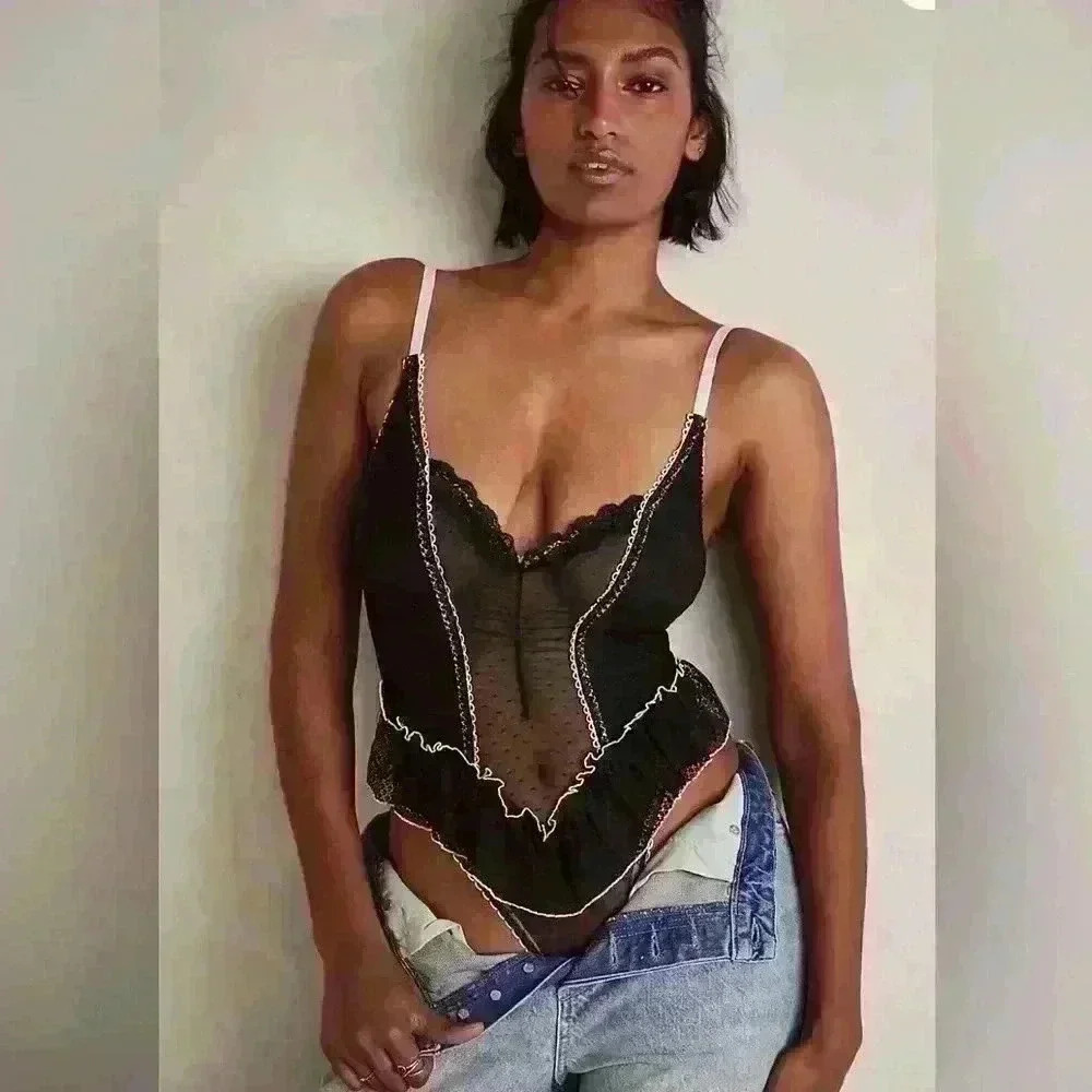Nwt we are HAH frilled to pieces bodysuit - Picture 5 of 6